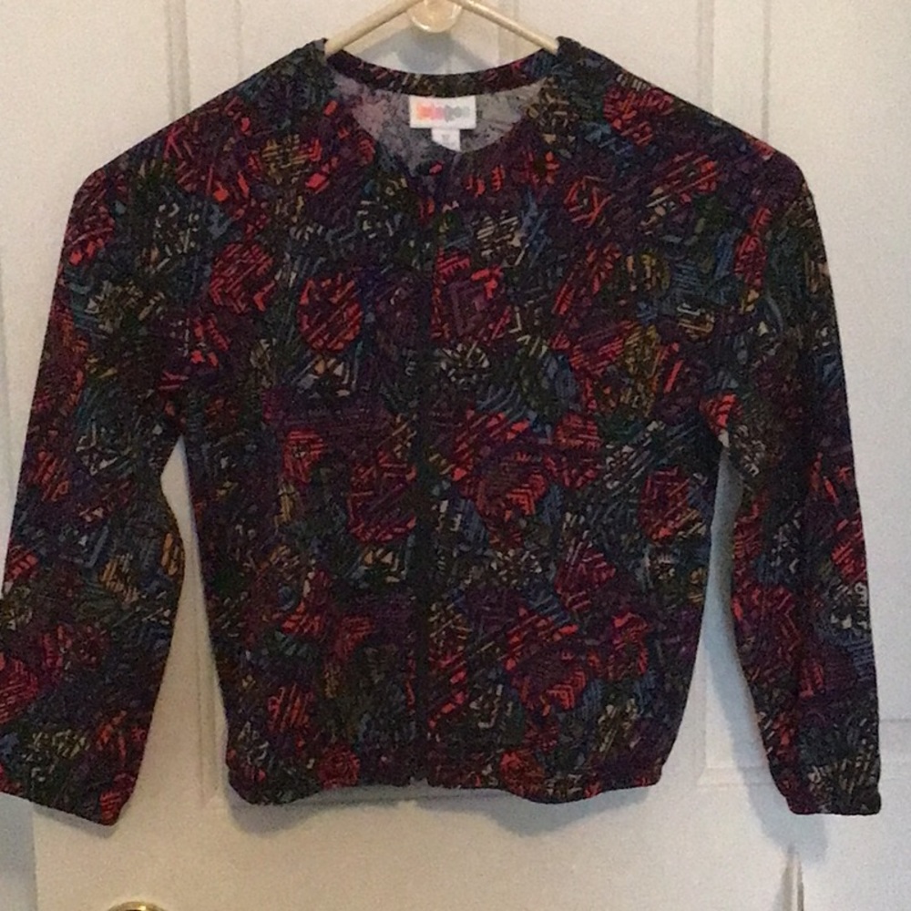 LuLaRoe Girls 12 Monroe Jacket